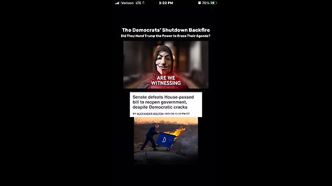 The Democrats’ Shutdown Backfire By refusing a routine continuing resolution, Senate Democrats tri
