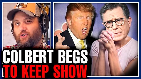 Stephen Colbert Hits Rock Bottom & Makes Most Insane Claim I Have Ever Heard!