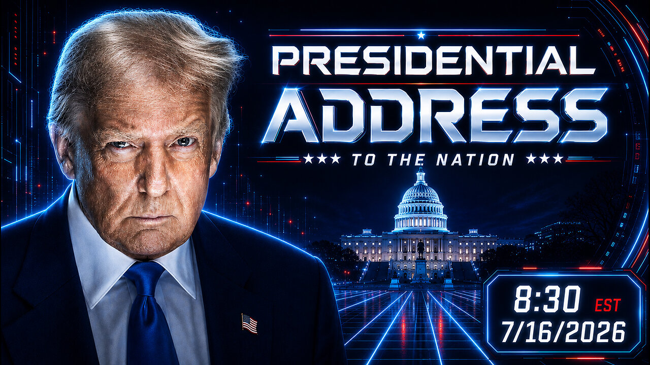 🔴LIVE - Donald Trump Presidential Address | 8:30 EST - 7/16/26 - Table of Titans🔴