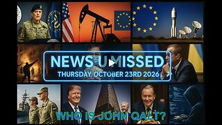 NEWS U MISSED WITH PAUL BROOKER & DREW DEMI THURSDAY 23RD OCTOBER 2025. WHO IS JOHN QALT?