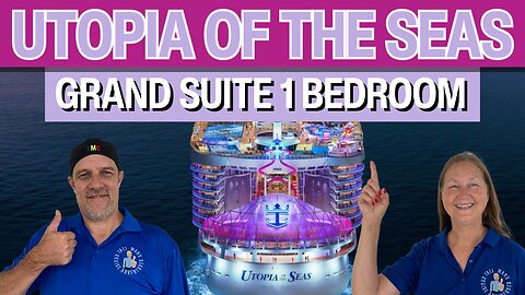 Utopia of the Seas Grand Suite 1 Bedroom Cabin 17204 | Tall Man's Cruise Adventures