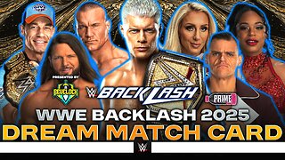 WWE Backlash 2025 - Dream Match Card [v3] | Bevelock