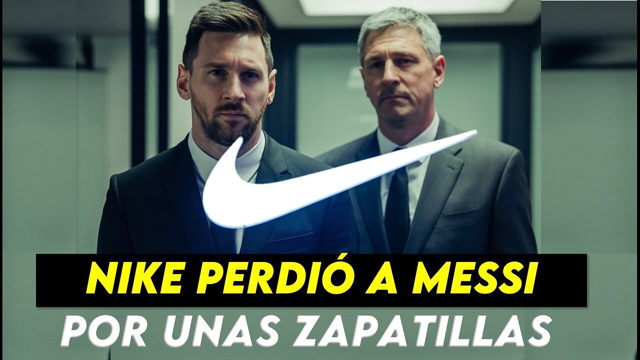 NIKE perdió a MESSI por no darle unas zapatillas