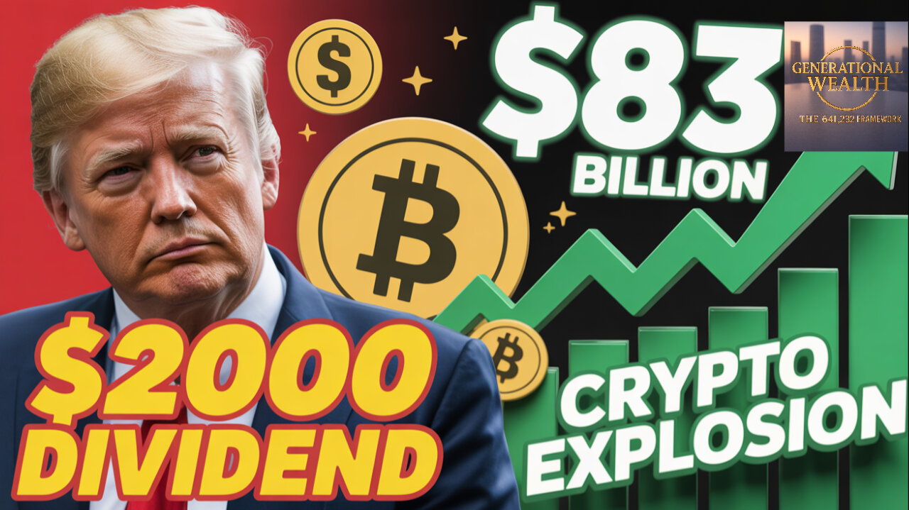 Trump's $2000 Dividend Sparks $83 BILLION Crypto Explosion - Bitcoin Hits $103K