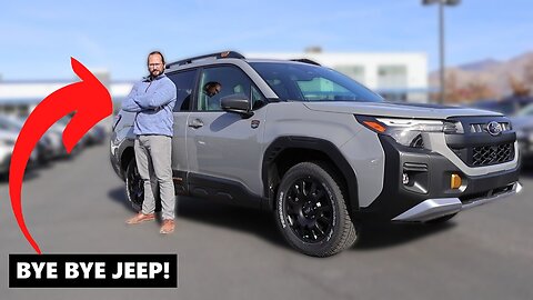 Jeep better WATCH OUT! //2026 Subaru Forester Wilderness//