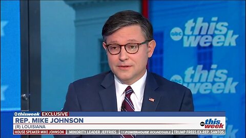 Speaker Johnson: If Trump Was A King The Government Would Be Open