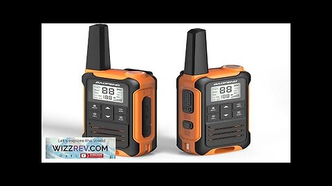 Baofeng BF-F22 Walkie Talkie 16 Channels PMR 446MHz License-Free LED Display VOXs Review