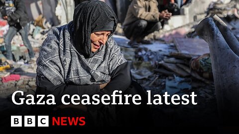 Ceasefire vote delayed in Israel as airstrikes continue in Gaza | BBC News