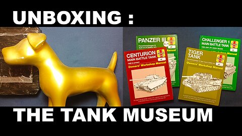 UNBOXING : The Tank Museum Tank Owners' Workshop Manuals, Centurion, Panzer III, Tiger, Challenger