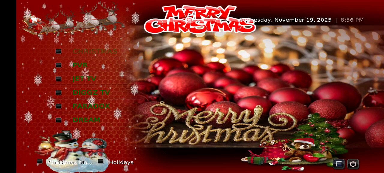 CHRISTMAS KODI BUILD