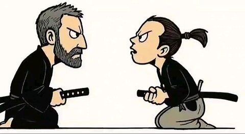 Sensei and I...