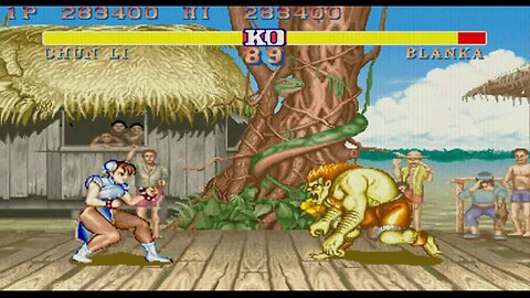 Chun Li vs Blanka