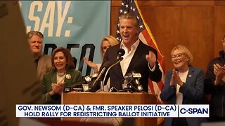 Gavin Newsom SCREAMS About Prop 50 Redistricting