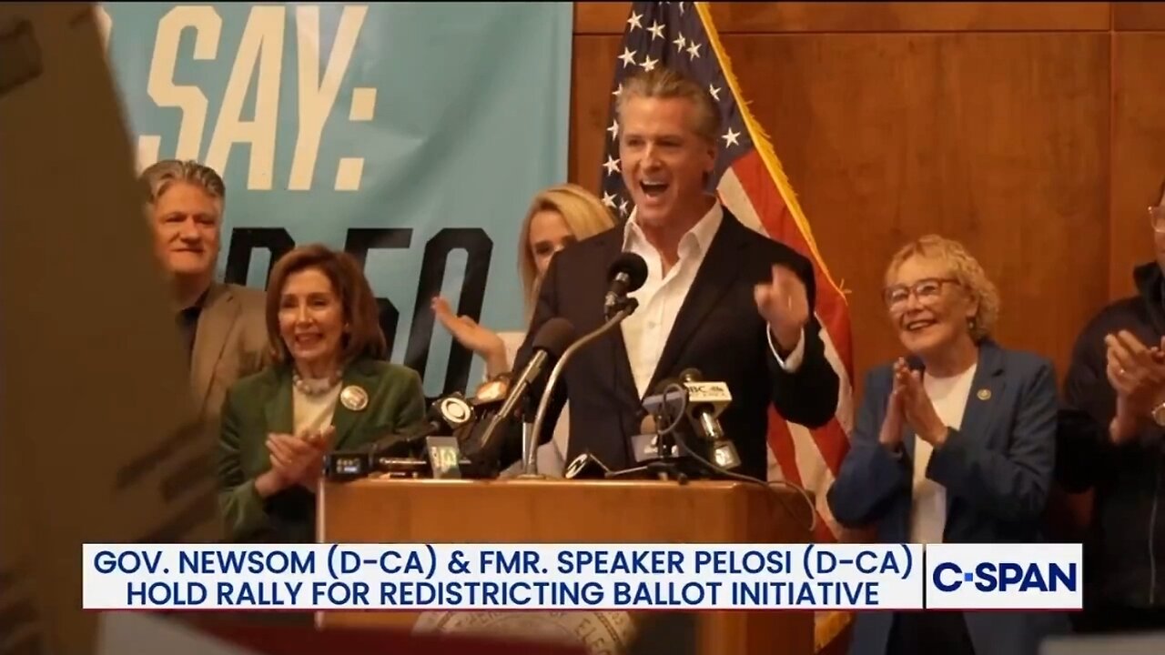 Gavin Newsom SCREAMS About Prop 50 Redistricting
