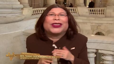 Tammy Duckworth DODGES question on The View about Senators showing up to vote drunk + Pete Hegseth