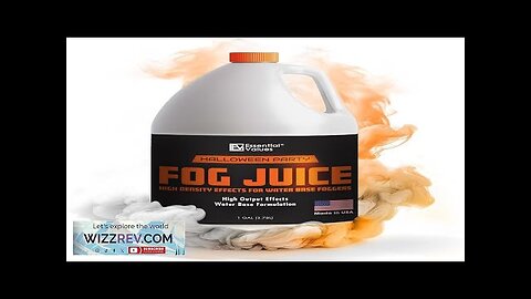 Smoke Fog Machine Liquid Party Fog Juice High Density (128 FL Review