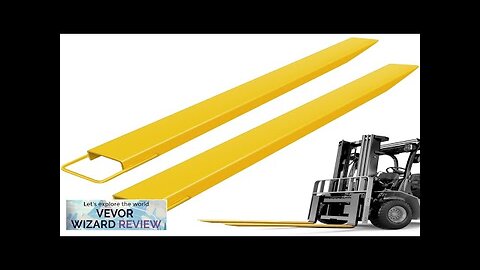 VEVOR Pallet Fork Extension 96 Inch Length 5 Inch Width Heavy Duty Review