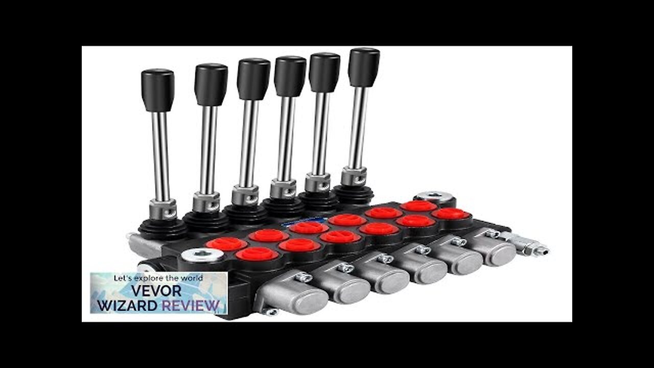 VEVOR Hydraulic Directional Control Valve 6 Spool Hydraulic Spool Valve 11 GPM Review