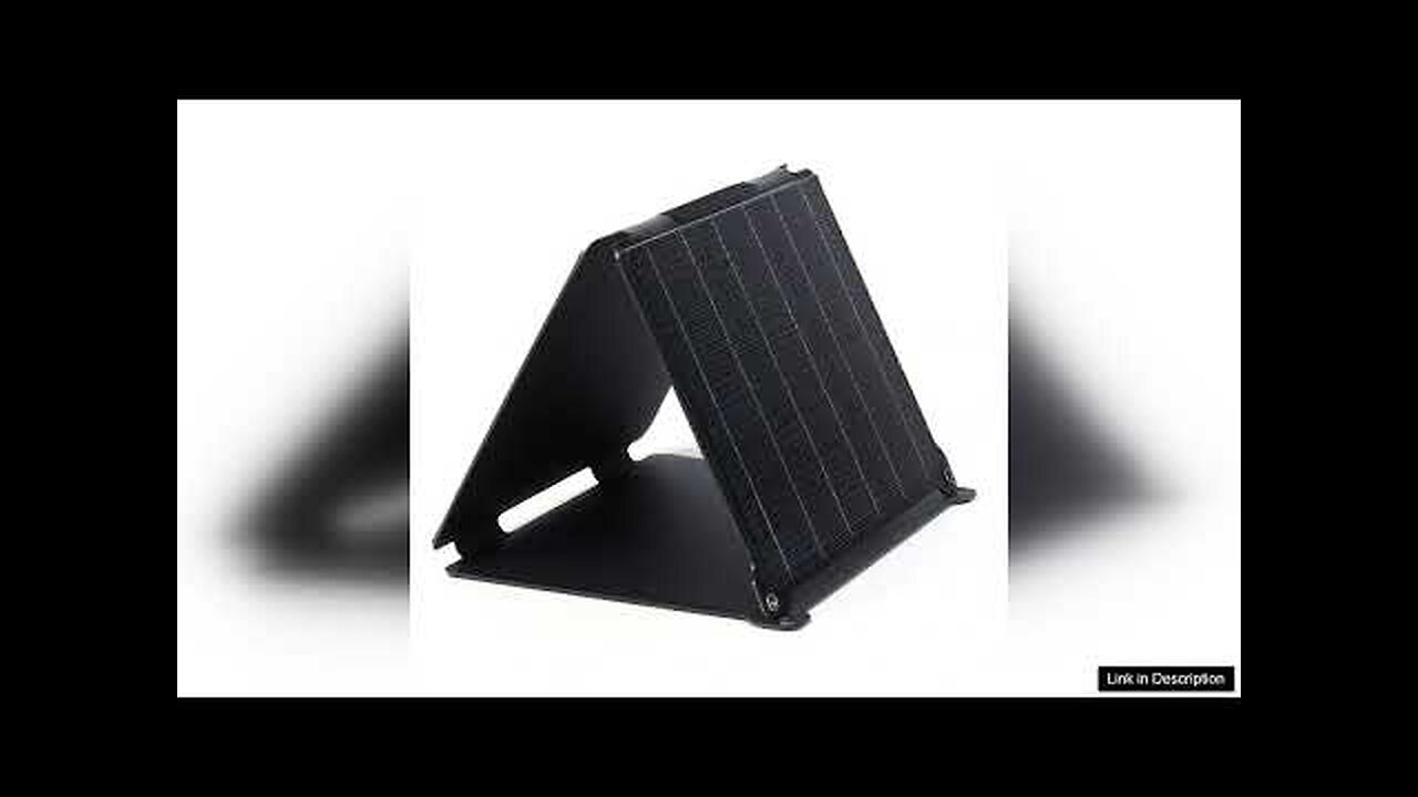 21W 5V/12V ETFE Solar Folding Pack Charger Solar Panel Outdoor Solar Power Review