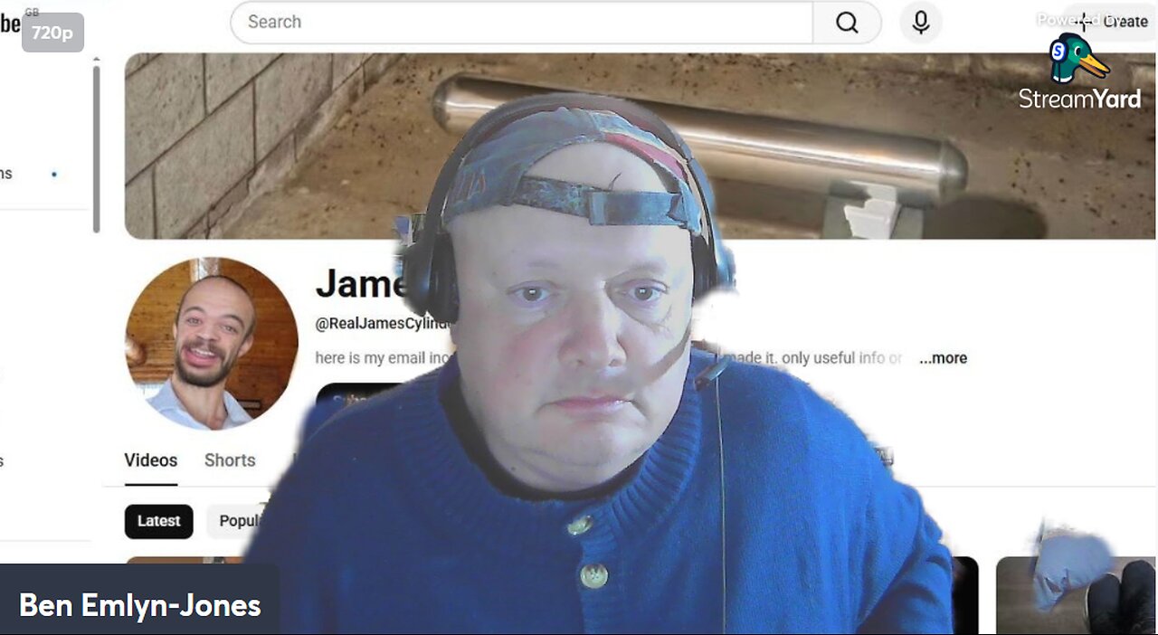 James Confession Livestream