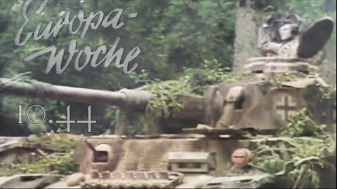 GERMAN NEWSREEL, Europa Woche 85 from 10.44 Defense of the SIEGFRIED LINE