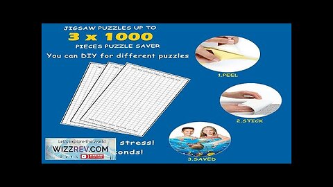 Preserve 3 X 1000 Piece Puzzle Glue Sheets 20 Sheets Puzzle Saver Review