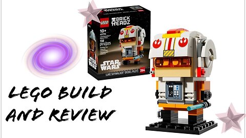 LEGO BrickHeadz Luke Skywalker (Rebel Pilot) Build and Review!!!