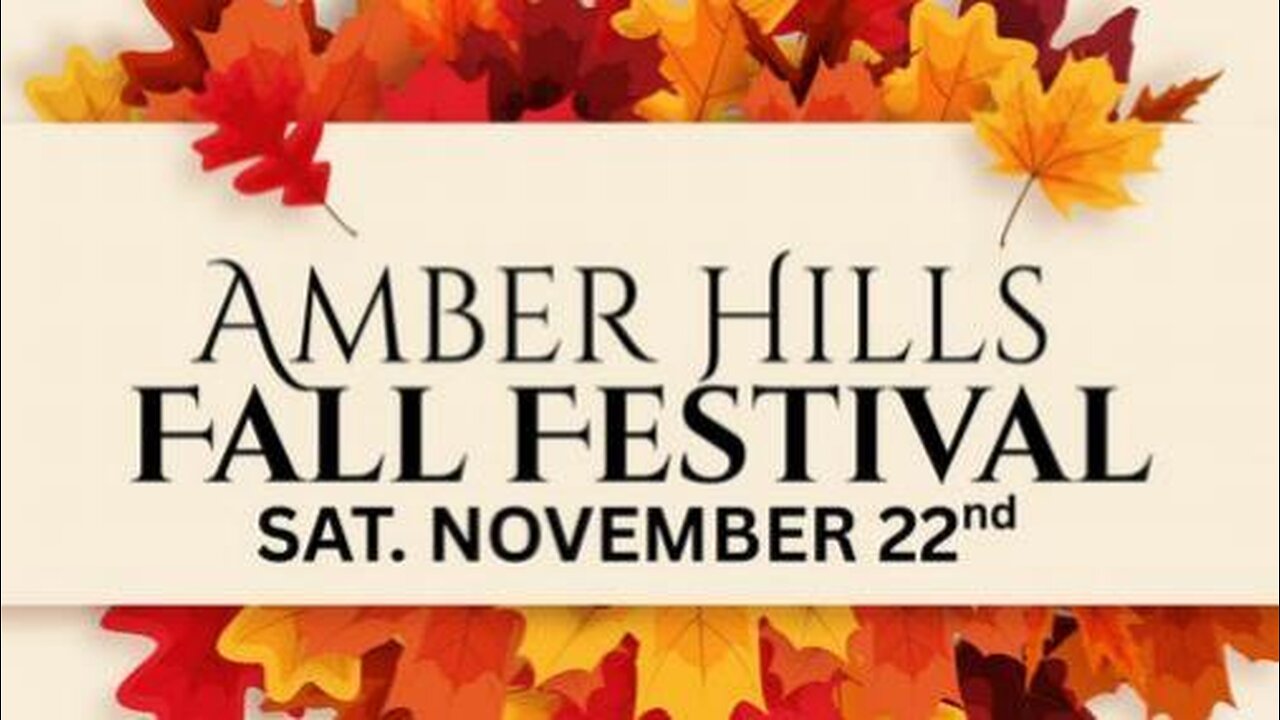 Amber Hills Fall Festival