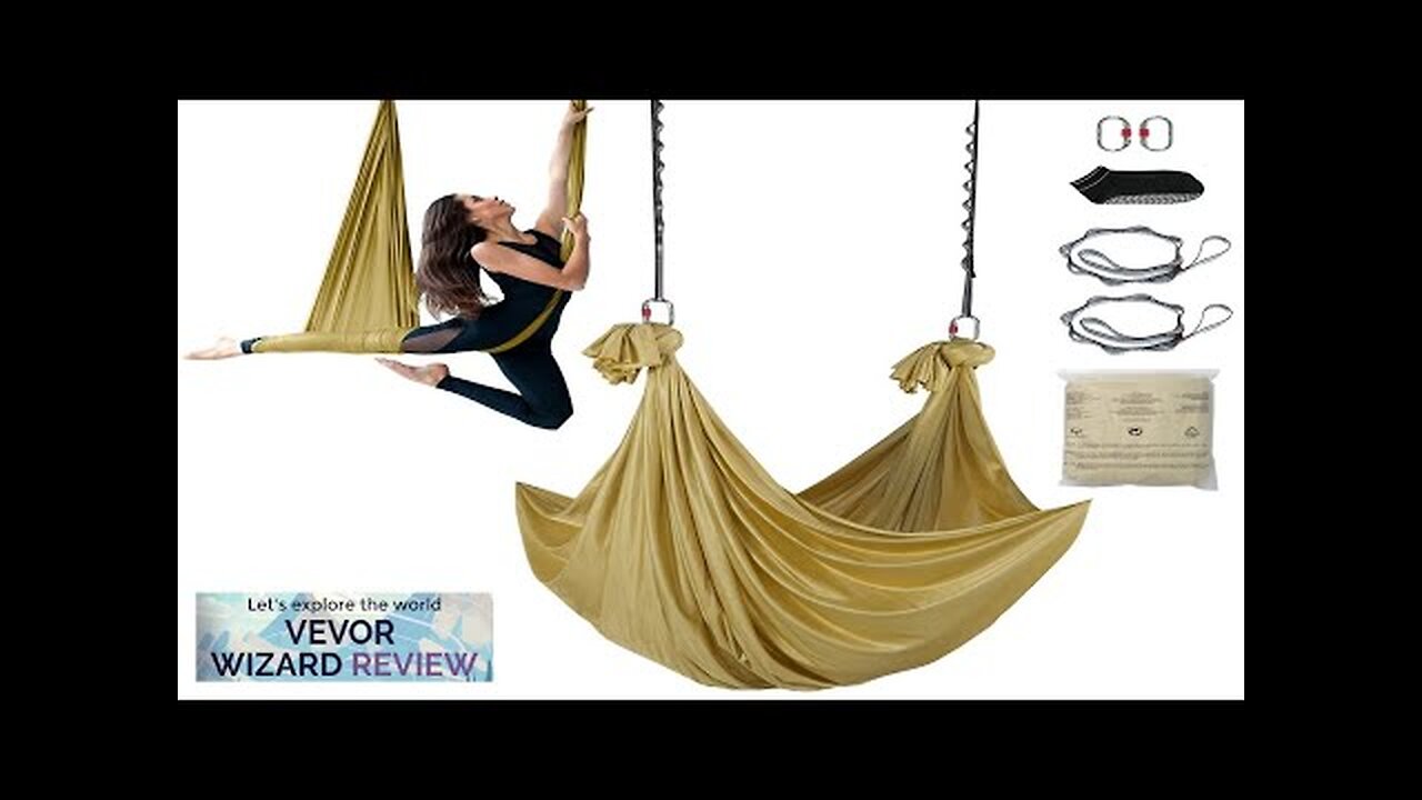 VEVOR Aerial Yoga Hammock & Swing 4.4 Yards Aerial Yoga Starter Kit Review