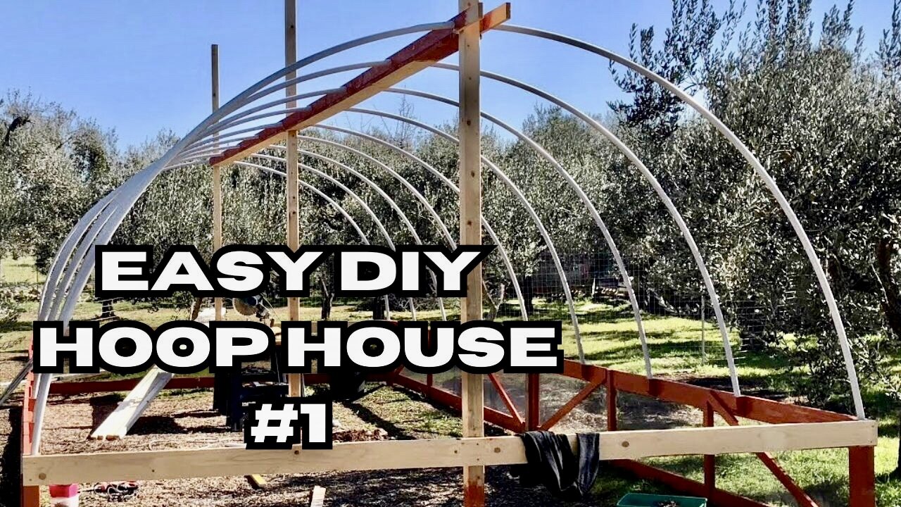 Building a DIY Hoop House in Italy (and why you should too)