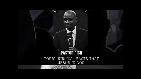 North Ep.29_Biblical Facts that Jesus is and Was God | Pastor Rich Kanyali