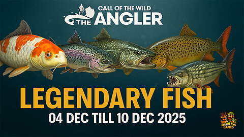 All 5 Legendary Fish Locations Dec 4-10 2025! COTW The Angler