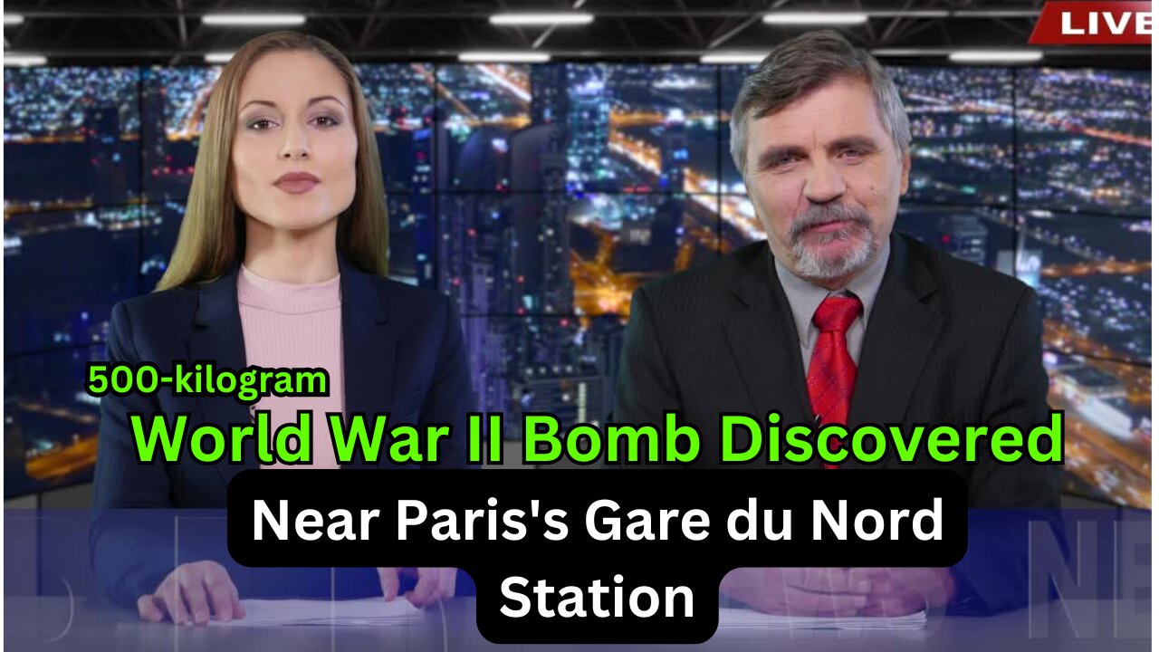 🚨 500kg WWII Bomb Found Near Paris! Eurostar Services Halted 🚆💥