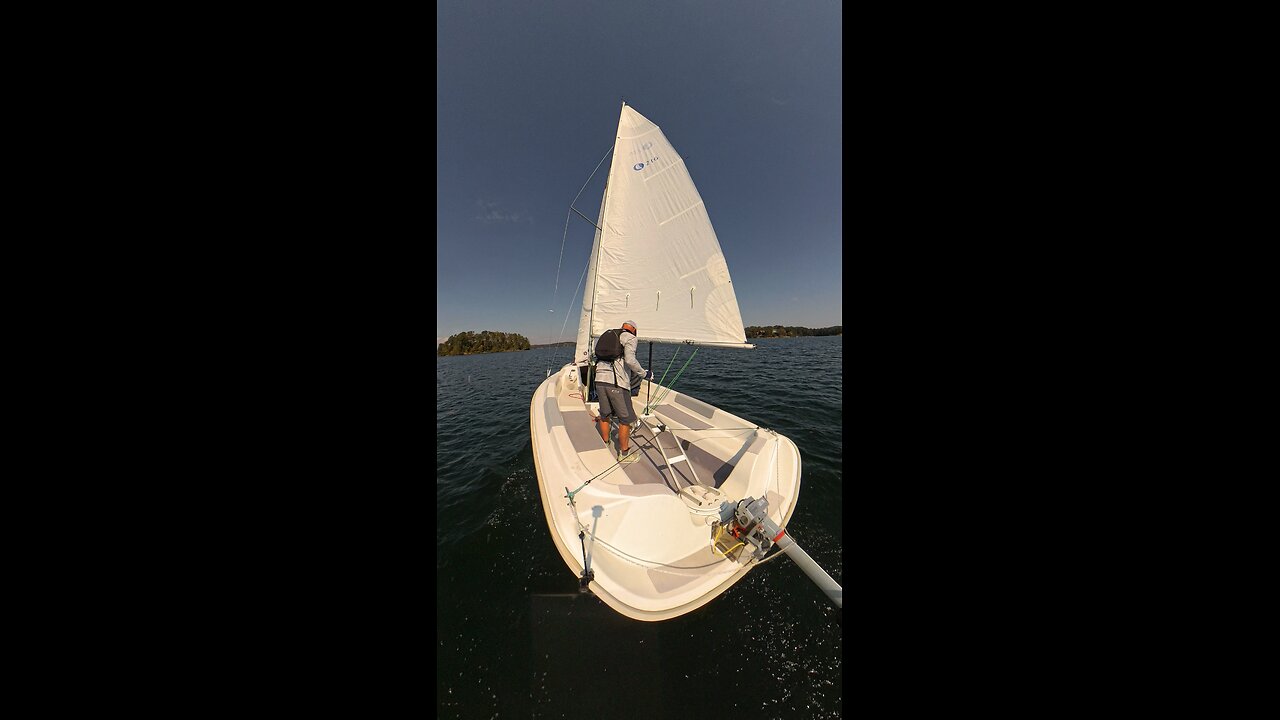 Racing today at Keowee Sailing Club