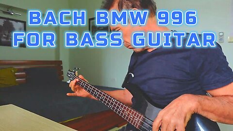 Johann Sebastian Bach BMW 996 bass guitar
