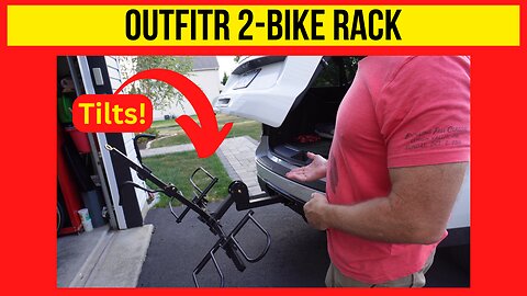 OUTFITR 2-Bike Rack Review, Demonstration, and Test Drive