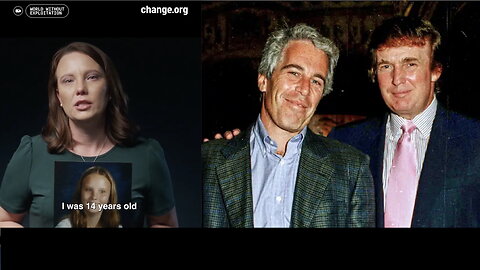 Very Sad video by Epstein survivors PSA