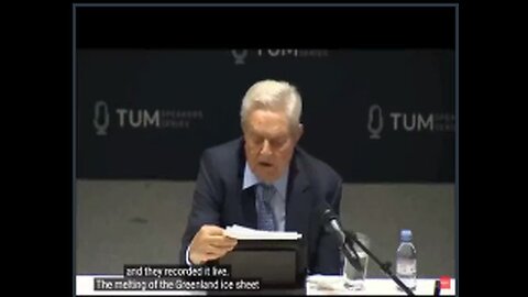 Feel good story - George Soros has a stroke and it was caught on camera