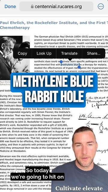 Methylene Blue Rabbit Hole