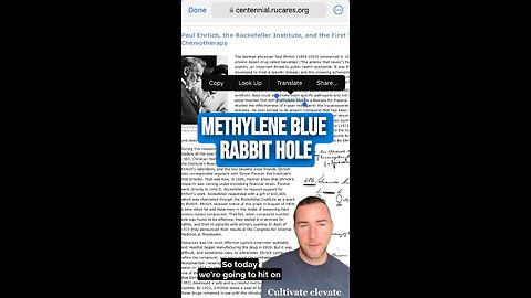 Methylene Blue Rabbit Hole