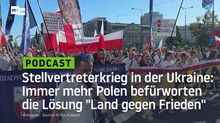 Stellvertreterkrieg in der Ukraine: Immer mehr Polen befürworten die Lösung "Land gegen Frieden"