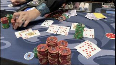 TRASH-TALKER Gets DESTROYED IN BIIIGGGGG Pot! INSTANT KARMA!! Poker Vlog Ep 301