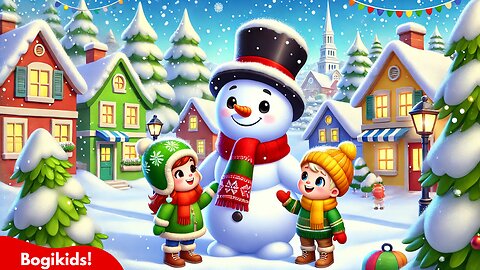 Frosty the Snowman Kids Songs | Nursery Rhymes & Kids Songs | Learn and Sing Along!