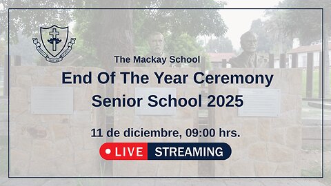 Senior School End of the Year Ceremony 6th to 8th Grade 2025