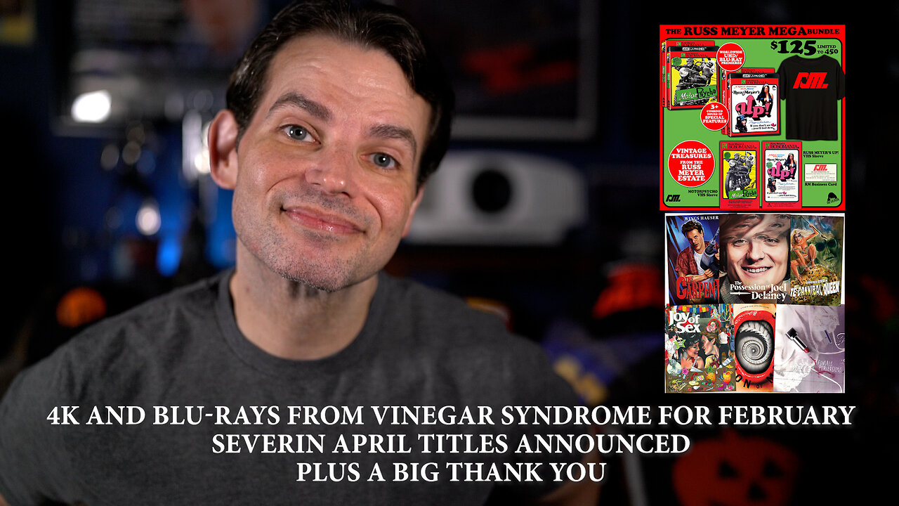 4K and Blu-ray NEWS: Vinegar Syndrome Titles For February, Severin April Releases, And More!