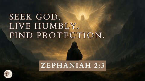 Seek God, Live Humbly, Find Protection Zephaniah 2:3