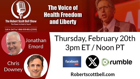 Jonathan Emord, Big Pharma Liability, Spending Cuts, Social Security Shock, Chris Downey, VaxCalc, Informed Consent - The RSB Show 2-20-25