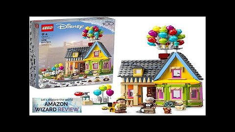 LEGO Disney and Pixar ‘Up’ House Disney 100 Celebration Classic Building Toy Review