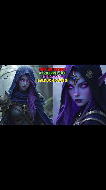 Why We Kicked a Squirrel Off the Cliff in Baldur's Gate 3