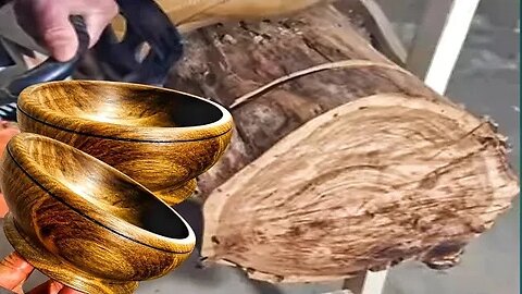 Crafting a Stunning Walnut Wood Bowl: A DIY Woodworking Project